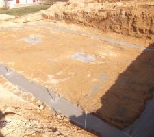 Debut des fondations