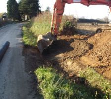 Ouverture du terrain