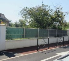 Entr&eacute;e de notre terrain