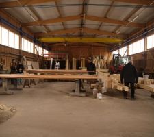 Arrivée à l'atelier