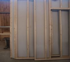 Les cloisons de contreventement.