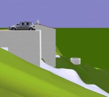 Ce qui est pr&eacute;vus initialement sur le permis