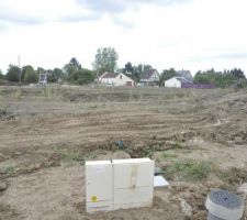 Photo prise &agrave; la r&eacute;ception du terrain