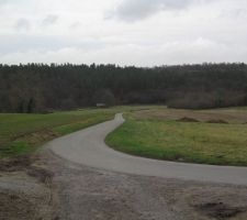 Superbe vue du terrain