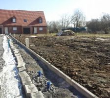 Finalisation du chemin de servitude