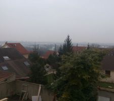 La vue au niveau du 1er étage