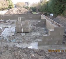 Montage du vide sanitaire