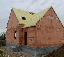 Charpente - face  nord ouest