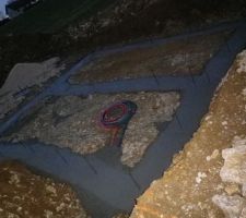 Nos cheres fondations => 22m3 de beton qui dit mieux ?