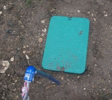 Regard pour le compteur d'eau