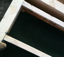 Panneaux de fond de dalle OSB Hydrofuge.