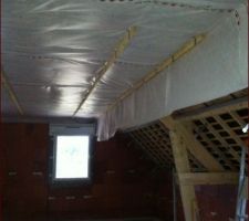 Isolation plafond &eacute;tage