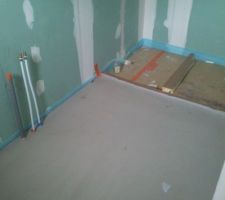 Chape liquide RC  (SDB chambre)