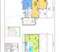 Voil&agrave; le plan qui nous plait bien avec la servitude au nord.