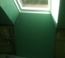 SdB encradrement du velux différent