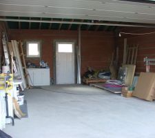 Le garage enfin "rangé" !!