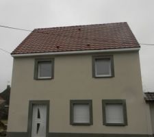 Suite enduit façade avant