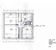 Plan provisoire combles