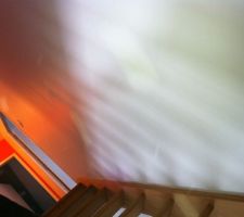 Cage d'escalier Peinte