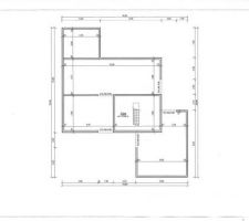 Plan des fondations et de la cave