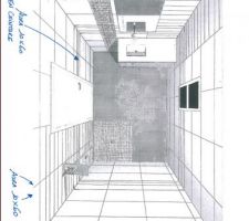 Salle de bains rez de chauss&eacute;e