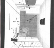 Salle de bains rez de chauss&eacute;e variante 1