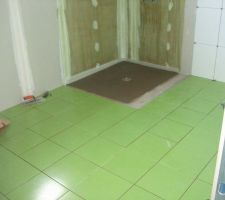 Sol de la salle de bain