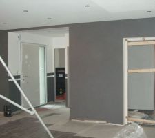 Peinture salon et entrée