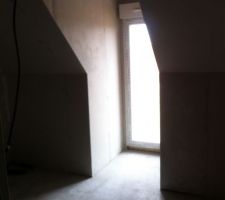 La gerbière de la chambre 2, malheureusement un peu trop renfoncée...