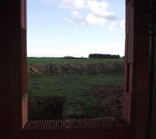 Vue depuis la cuisine