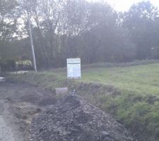 Busage de la fa&ccedil;ade en cours