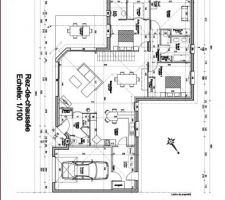 Plan rez de chaussee