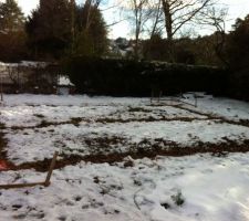 Tra&ccedil;age des fondations