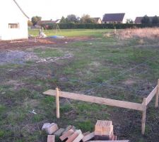 Mise en place des chaises