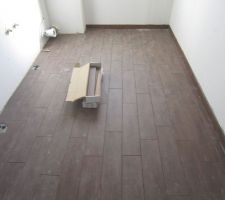 Carrelage SDB avec pleintes