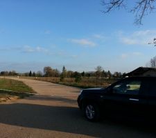 L'entrée du lotissement