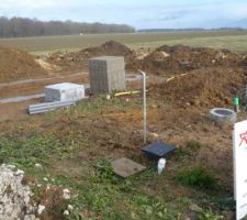 Robinet de chantier installé !