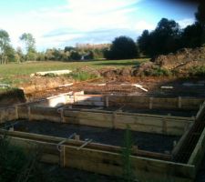 Coffrage des longrines