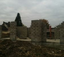 Fin du rez de chauss&eacute;