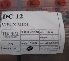 Les tuiles Vieux Midi