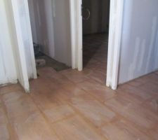 Carrelage 1er etage