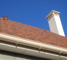 Cheminée vue arrière