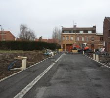 Fin de l'am&eacute;nagement de la voirie