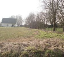 Vue c&ocirc;t&eacute; Ouest (d&eacute;j&agrave; clotur&eacute;)