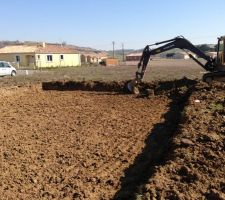 D&eacute;but terrassement