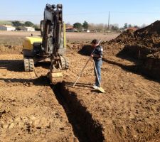 Creusage des fondations