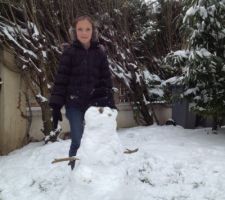 Essai bonhomme de neige