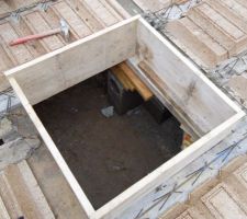 Coffrage pour acces au vide sanitaire 80x80