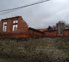 Façade Est, vue sur les 3 chambres de l'étage