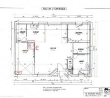 Plan du rez de chaussée